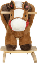 Afbeelding in Gallery-weergave laden, Small foot Schommelpony met zitje en geluid