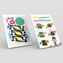 Afbeelding in Gallery-weergave laden, Kidiyo Avonturenbox: Boek, Speurkaart & Bouwpakket Eekhoorn Voederbakje