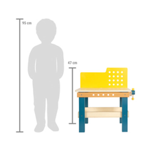 Afbeelding in Gallery-weergave laden, Small Foot Werkbank Voor Kinderen met Accessoires