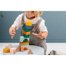 Afbeelding in Gallery-weergave laden, Trixie Houten stapelblokken stad 31stuks
