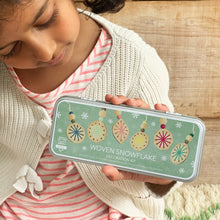 Afbeelding in Gallery-weergave laden, Cotton Twist Decoratieset voor geweven sneeuwvlokjes