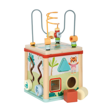 Afbeelding in Gallery-weergave laden, Small Foot Activiteiten Kubus ¨Jungle Vriendjes¨