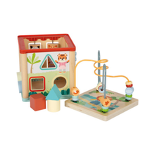 Afbeelding in Gallery-weergave laden, Small Foot Activiteiten Kubus ¨Jungle Vriendjes¨