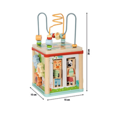 Afbeelding in Gallery-weergave laden, Small Foot Activiteiten Kubus ¨Jungle Vriendjes¨