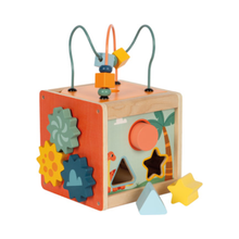 Afbeelding in Gallery-weergave laden, Small Foot Activiteiten Kubus ¨Dino¨