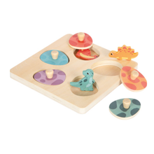 Afbeelding in Gallery-weergave laden, Small Foot Houten Memory Puzzel ¨Dino¨