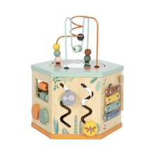Afbeelding in Gallery-weergave laden, Small Foot 7-in-1 Activiteiten Kubus ¨Jungle Vriendjes¨