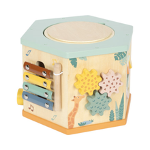Afbeelding in Gallery-weergave laden, Small Foot 7-in-1 Activiteiten Kubus ¨Jungle Vriendjes¨