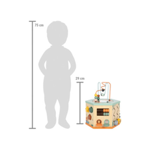 Afbeelding in Gallery-weergave laden, Small Foot 7-in-1 Activiteiten Kubus ¨Jungle Vriendjes¨