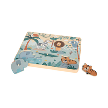 Afbeelding in Gallery-weergave laden, Small Foot Geluiden Puzzel ¨Jungle Vriendjes¨