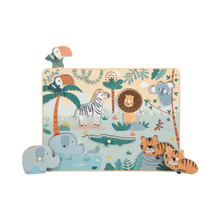 Afbeelding in Gallery-weergave laden, Small Foot Geluiden Puzzel ¨Jungle Vriendjes¨