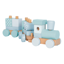 Afbeelding in Gallery-weergave laden, Small Foot Houten Trein Blauw