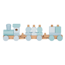 Afbeelding in Gallery-weergave laden, Small Foot Houten Trein Blauw