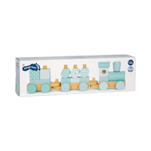 Afbeelding in Gallery-weergave laden, Small Foot Houten Trein Blauw