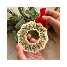 Afbeelding in Gallery-weergave laden, Cotton Twist Maak je eigen geweven kerstkrans