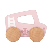 Afbeelding in Gallery-weergave laden, Small Foot Duw Speelgoed Auto Roze