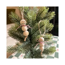 Afbeelding in Gallery-weergave laden, Cotton Twist Maak je eigen sneeuwpop kerstversiering