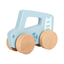 Afbeelding in Gallery-weergave laden, Small Foot Duw Speelgoed Auto Blauw