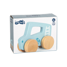 Afbeelding in Gallery-weergave laden, Small Foot Duw Speelgoed Auto Blauw