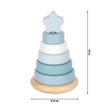Afbeelding in Gallery-weergave laden, Small Foot Houten Stapeltoren Blauw