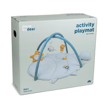 Afbeelding in Gallery-weergave laden, Done by Deer Babygym met speelmat - Sea friends blauw