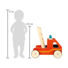Afbeelding in Gallery-weergave laden, Small Foot Loopwagen Brandweerwagen