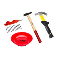 Afbeelding in Gallery-weergave laden, ToolKid® 5-delige timmerset voor kinderen