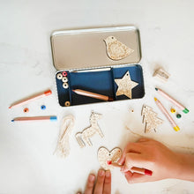 Afbeelding in Gallery-weergave laden, Cotton Twist Kerstdecoratieset voor volkskunst