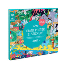Afbeelding in Gallery-weergave laden, OMY Grote zoekposter dinos