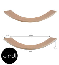 Afbeelding in Gallery-weergave laden, Jindl balance board met vilt - Roze

