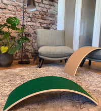 Afbeelding in Gallery-weergave laden, Jindl balance board met vilt - Groen