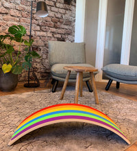 Afbeelding in Gallery-weergave laden, Jindl balance board met vilt - Regenboog