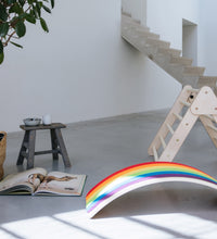 Afbeelding in Gallery-weergave laden, Jindl balance board met vilt - Regenboog
