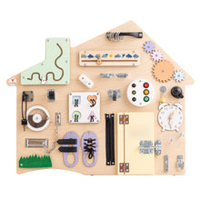 Afbeelding in Gallery-weergave laden, Foxy Family Activiteitenbord Huis Pastel