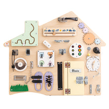 Afbeelding in Gallery-weergave laden, Foxy Family Activiteitenbord Huis Pastel