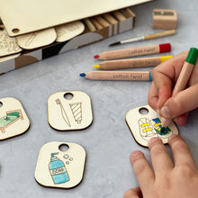 Afbeelding in Gallery-weergave laden, Cotton Twist Maak je eigen dagelijkse taakdiagram