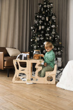 Afbeelding in Gallery-weergave laden, Wood & Hearts Leertoren multifunctioneel - Open vormen