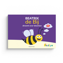 Afbeelding in Gallery-weergave laden, Kidiyo: Beatrix de Bij droomt over Bloemen voorleesboek