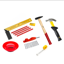 Afbeelding in Gallery-weergave laden, ToolKid™ Timmerset voor kinderen, 12-delig