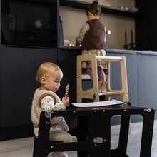 Afbeelding in Gallery-weergave laden, Jindl Leertoren 2-in-1 Zwart