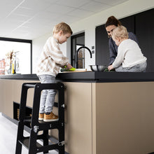 Afbeelding in Gallery-weergave laden, Jindl Leertoren 2-in-1 Zwart