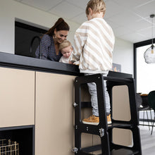 Afbeelding in Gallery-weergave laden, Jindl Leertoren 2-in-1 Zwart