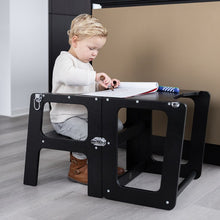 Afbeelding in Gallery-weergave laden, Jindl Leertoren 2-in-1 Zwart