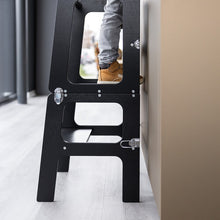 Afbeelding in Gallery-weergave laden, Jindl Leertoren 2-in-1 Zwart