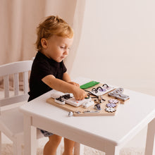 Afbeelding in Gallery-weergave laden, Foxy Family Activiteitenbord Huis Mini - Mint