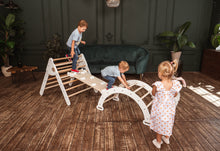 Afbeelding in Gallery-weergave laden, Wood & Hearts Speeltoestel naturel en wit