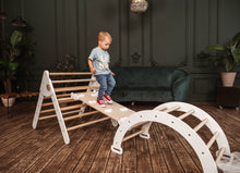 Afbeelding in Gallery-weergave laden, Wood & Hearts Speeltoestel naturel en wit