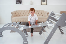 Afbeelding in Gallery-weergave laden, Wood & Hearts Speeltoestel grijs en wit