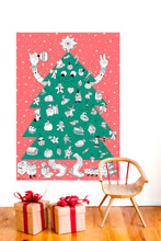 Afbeelding in Gallery-weergave laden, OMY Grote kerstboom poster met stickers