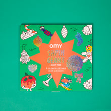 Afbeelding in Gallery-weergave laden, OMY Grote kerstboom poster met stickers